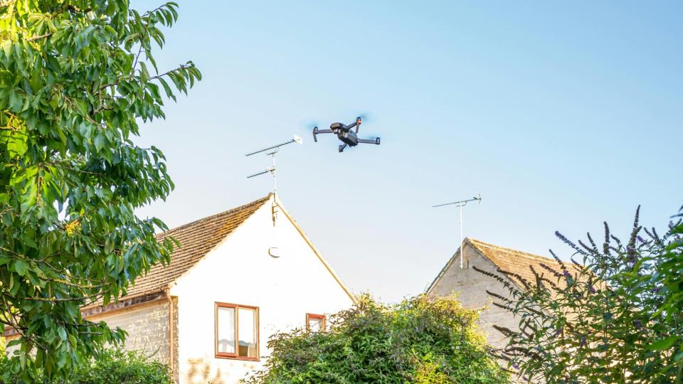 Drones tuinontwerp